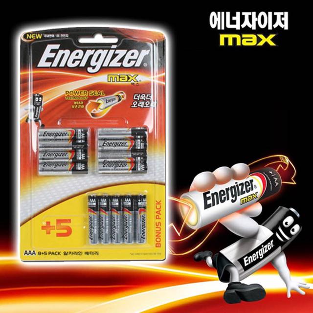 에너자이저 맥스 AAA건전지 13팩 LR3 보존10년