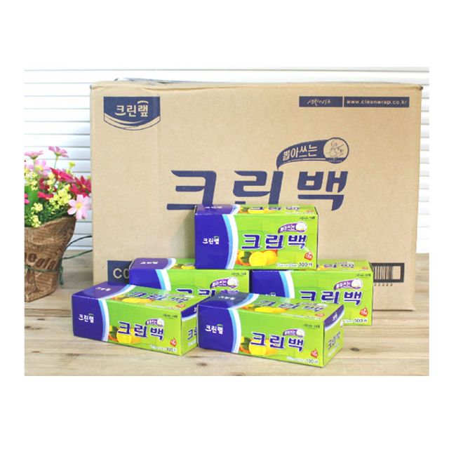 혜명몰 (BOX)크린백(미니)17x25x100매_50개입 마트봉투 위생백 비닐팩 소분봉투 위생팩