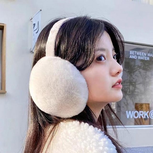 여성 귀도리 방한 귀마개 보온 털