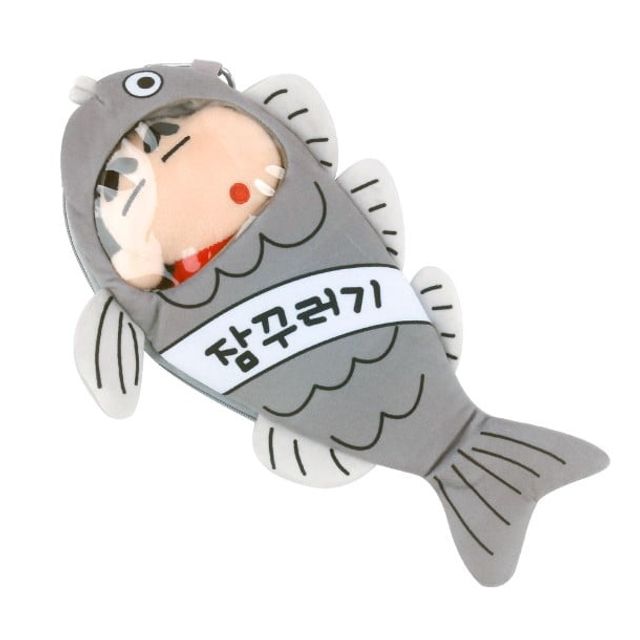 데일리용품 짱구 붕어빵 파우치