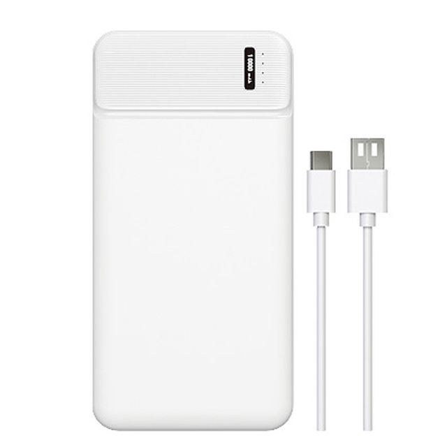 보조배터리 3포트 보조배터리 10000mAh USB 2포트 C타입 1포트 D-P10000