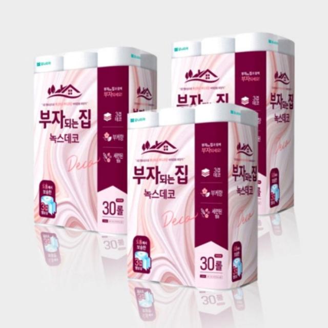 모나리자 녹스데코 3겹 30m 30롤 x 3팩