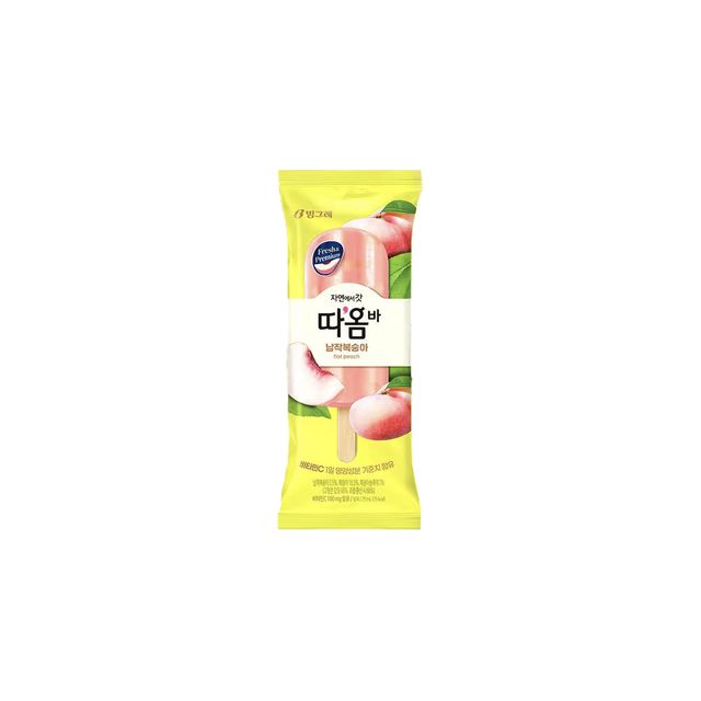 빙그레 따옴바 납작복숭아 1박스 (40개입)