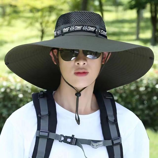 썸머위크 매쉬 버킷햇 챙 넓은 여름 벙거지 모자