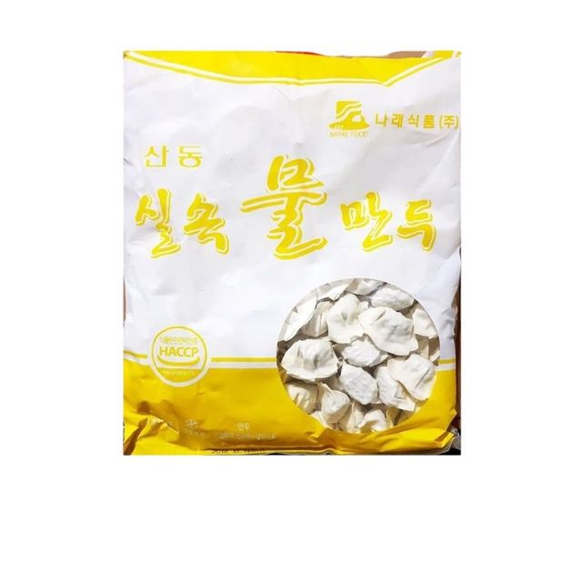 식자재 식재료 유통 나래 실속물만두 1.35Kg x7개