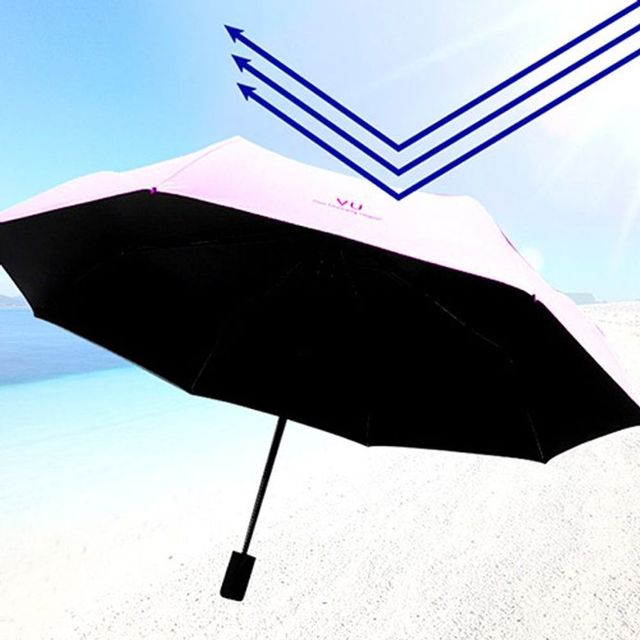 초경량 우양산 튼튼한 암막 양산 접이식 3단 우산
