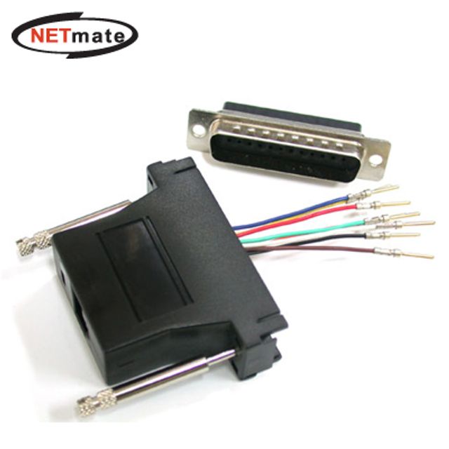 DB25F/RJ-45 변환 조합커넥터