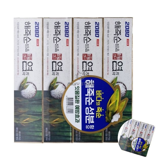 구취치약 치아미백치약 치약 120g 4개입
