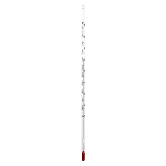 화성 50도 봉상 온도계 300mm - 정밀 액체 온도 측정