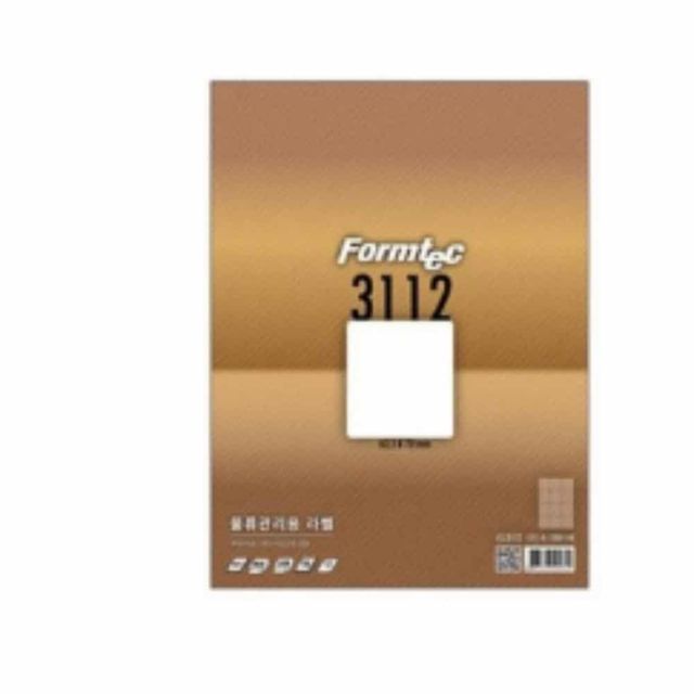 라벨스티커 프린터용지 100매 바코드스티커 라벨지 모음