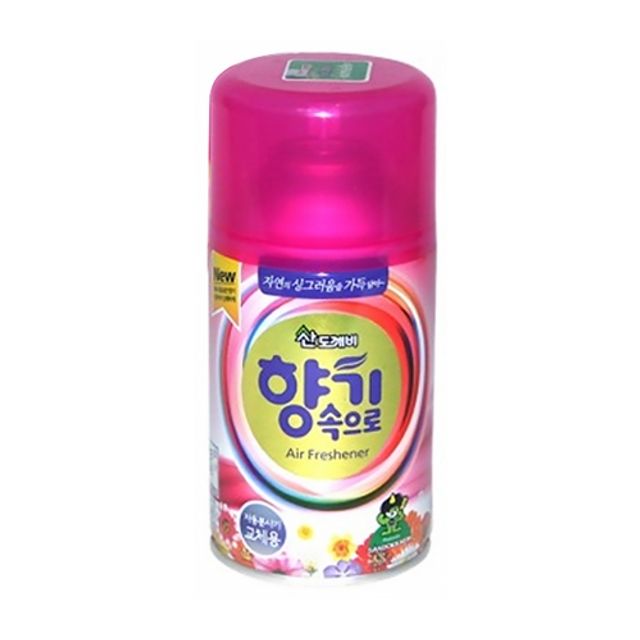 혜명몰 산도깨비 뉴향기속으로 리필 향캔 벚꽃 방향제 / 300ml 95g - 개 (1개입) 디퓨저리필 리필방향제 자