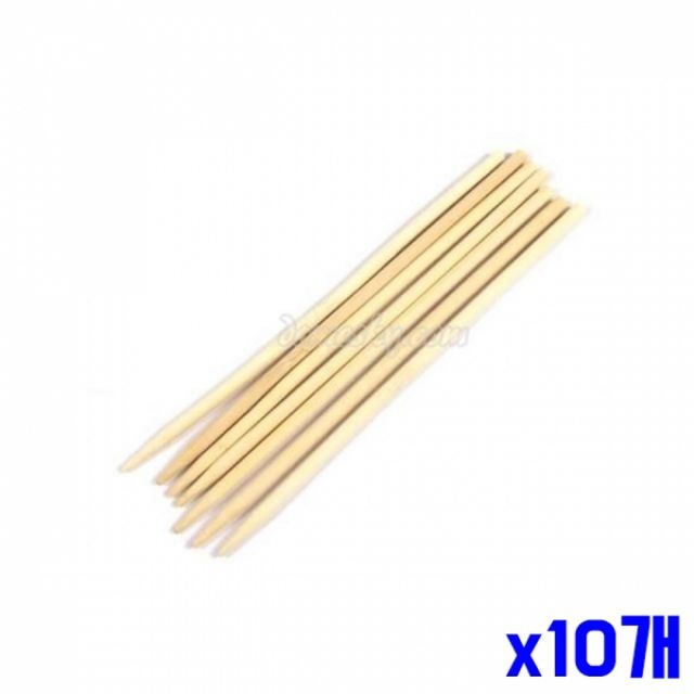 WL 대나무 핫바꽂이 17cm 100P x10개 대나무꼬치