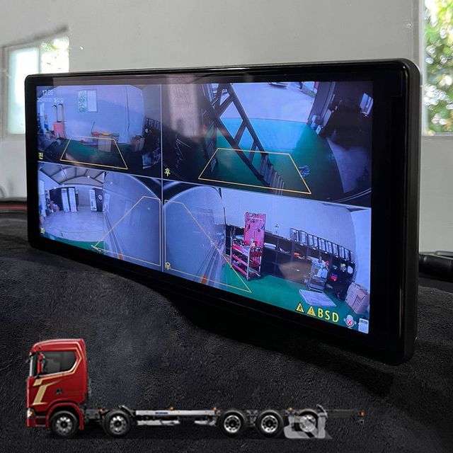 TBZ 스카니아 S540 호환블랙박스 AI기능 4채널