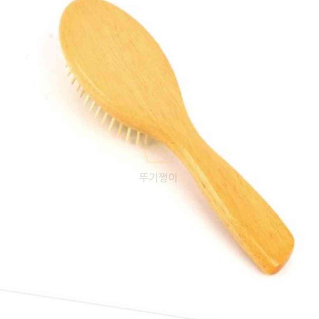 타원 쿠션 곱슬머리 빗 중형, 헤어 브러시 엉킴 방지