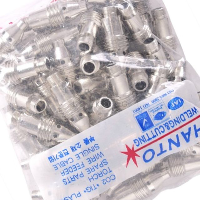용접기부품 용접재료 알곤콜릿바디 ECONO 350A 3.2MM변형 50EA 1봉