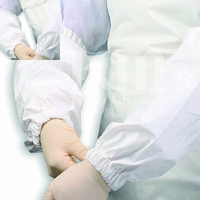케이엠 크린룸용 우레탄 토시 AV-2 연구실토시 크림룸토시 크린룸토시 정전기방지토시