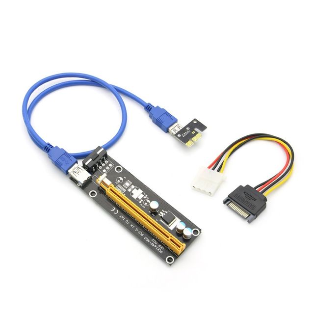 PCI Express 어댑터 키트 PCI E 1X TO 16X 비트코인