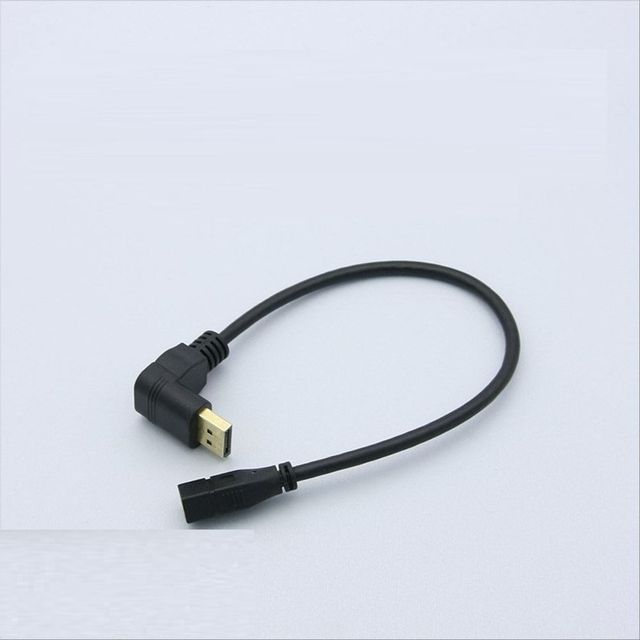 디스플레이포트 변환 젠더 DisplayPort케이블 상향꺾