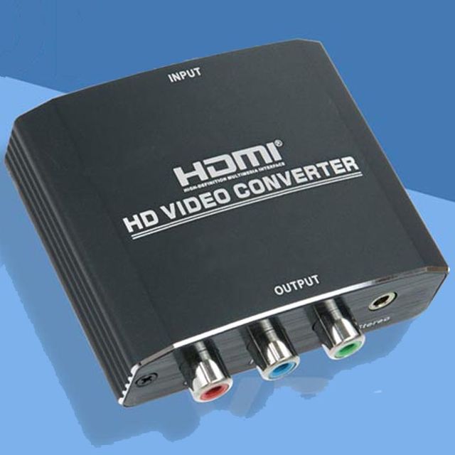 HDMI to 컴포넌트 컨버터 YPbPR 스테레오 3.5mm 구형