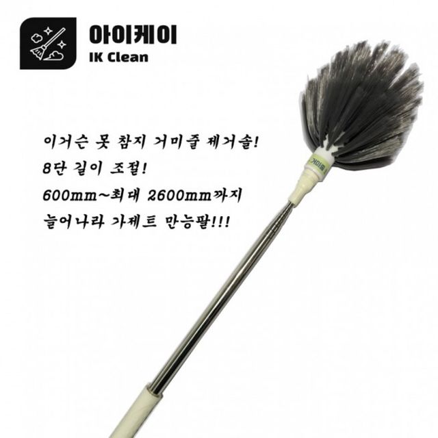 거미줄 청소 브러시 곤충 제거 솔