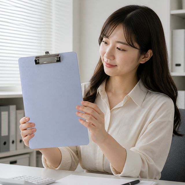 서류 결재판 투명 바인더 보드판 문서 파일 정리 서류철