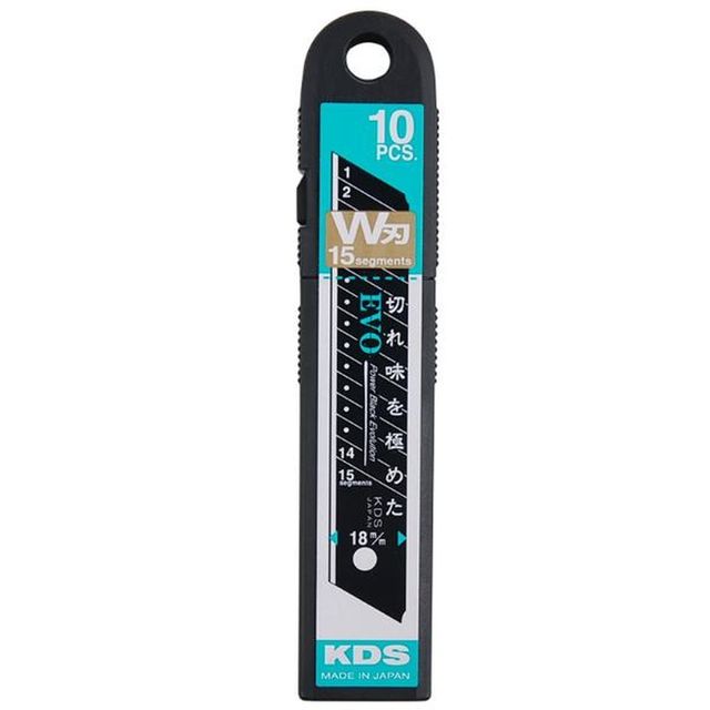 캇타칼날LB-10BWZ흑색18mmKDS