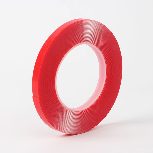 투명 아크릴 양면테이프 1cmx10mx두께 0.8mm 3