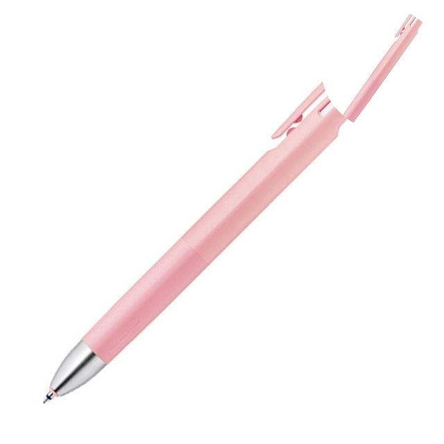 볼펜대량 판촉용볼펜 3색볼펜 0.7mm 핑크