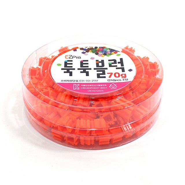 이지 툭툭블럭 70g (주황)