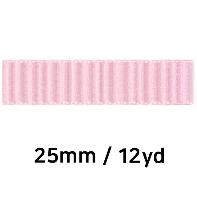 골직 스티치롤 폭25mm 진핑크 수공예 리본 공예재료