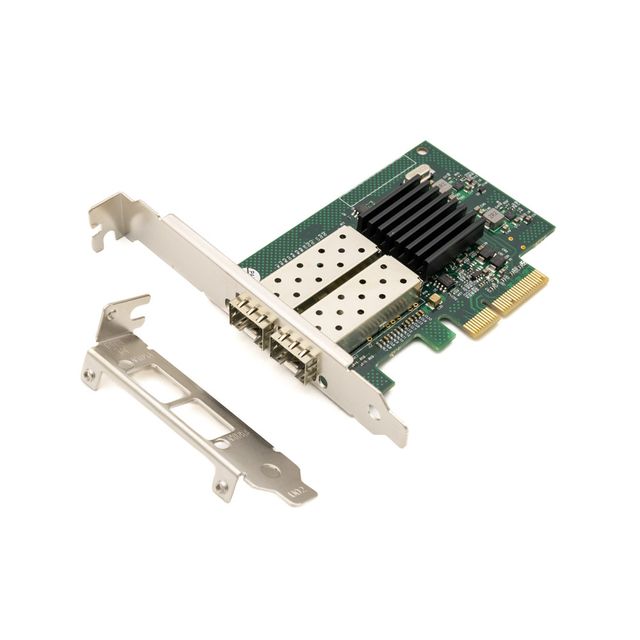 COMS 인텔 서버용 SFP 광 듀얼포트 기가 서버 랜카드