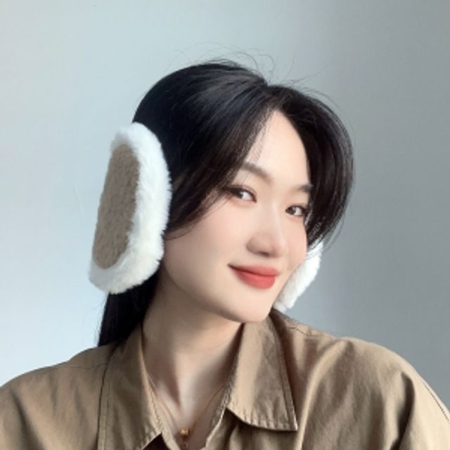 뽀글뽀글방한귀마개방한털귀도리보온귀마개