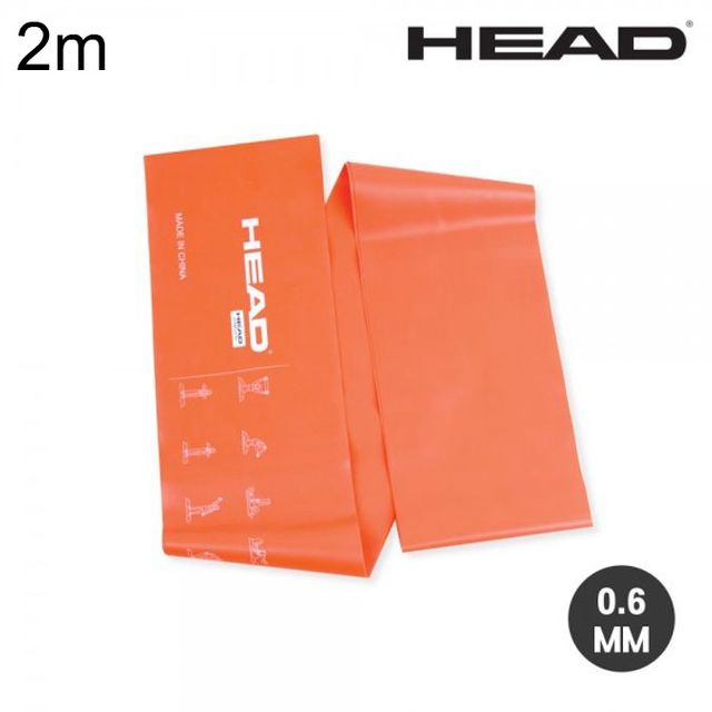 전신운동 헤드익스펜더라텍스밴드 0.6mm (오렌지)