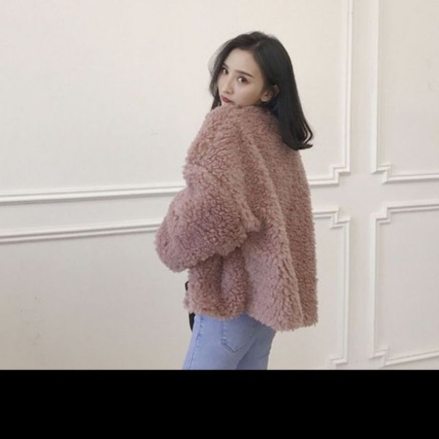 뽀글이 가디건 DO 가오리핏