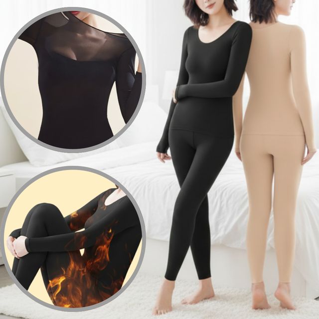 여성골프이너 겨울기모이너 방한내의 여성내복 홈웨어 실내복 언더웨어 긴팔면티 목폴라티