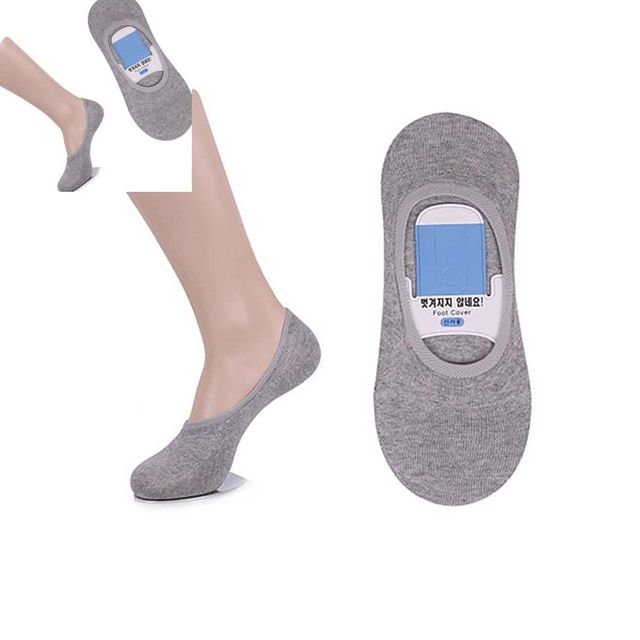 남자 페이크삭스 풋덧신 양말 회색 1켤레 남자덧신양말 남자페이크삭스 남자덧신 덧신양말