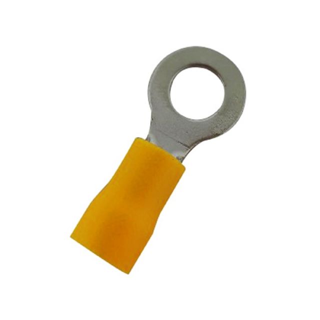 PG 압착 단자 압착터미널 절연 링단자 O형 48A 4-6SQ 12x6.5mm (HAC4025)