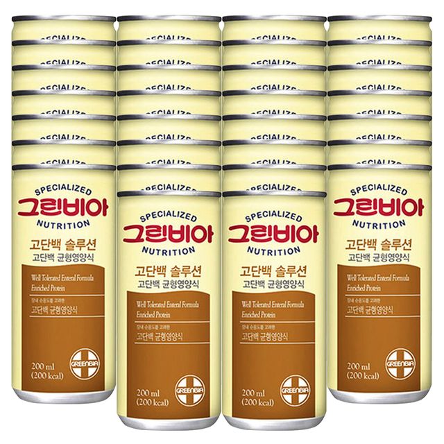 정식품 그린비아 고단백 솔루션 200ml x 30캔