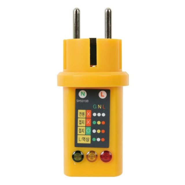 콘센트 접지확인 시험기 SH-5010B