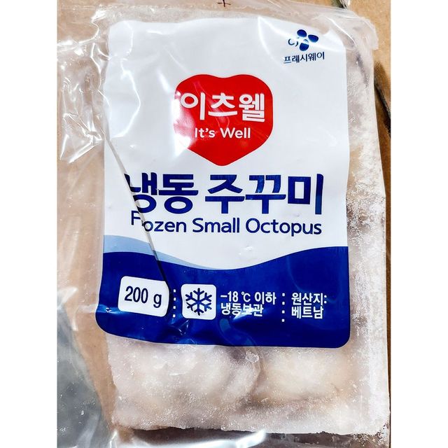 이츠웰 주꾸미 홀 6미 200g X10