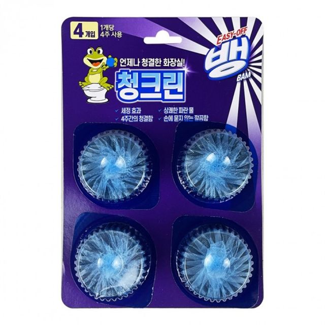 변기세정제 탈취제 40g 4개입