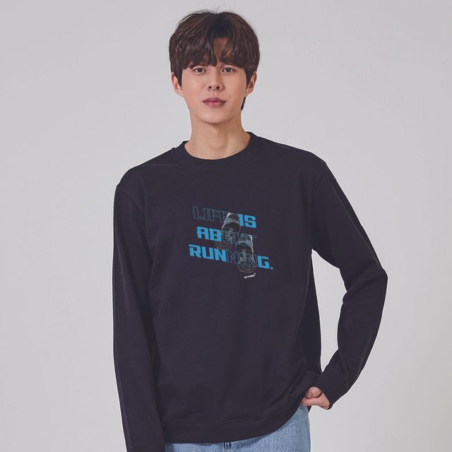 키밍 LIFE RUNNING 운동 맨투맨 후드