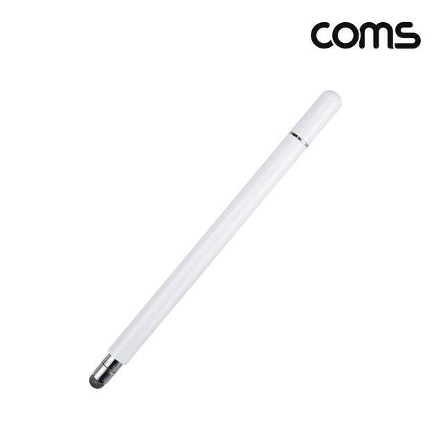 TBZ Coms 정전식 스마트폰 터치펜 양면 터치볼 디스크형 white BD955