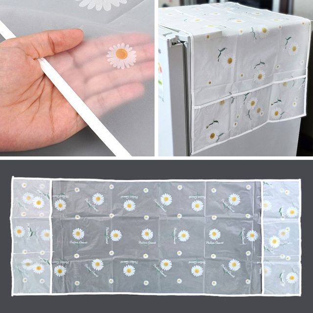 가전제품 먼지 커버 54x130cm 포켓 수납형 대형 주방용