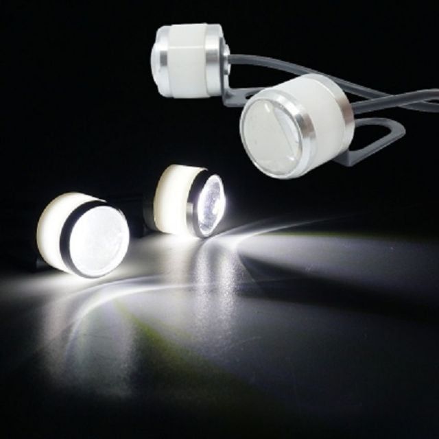 싸이키 포인트 화이트 2개 자동차 튜닝 LED 조명 램프