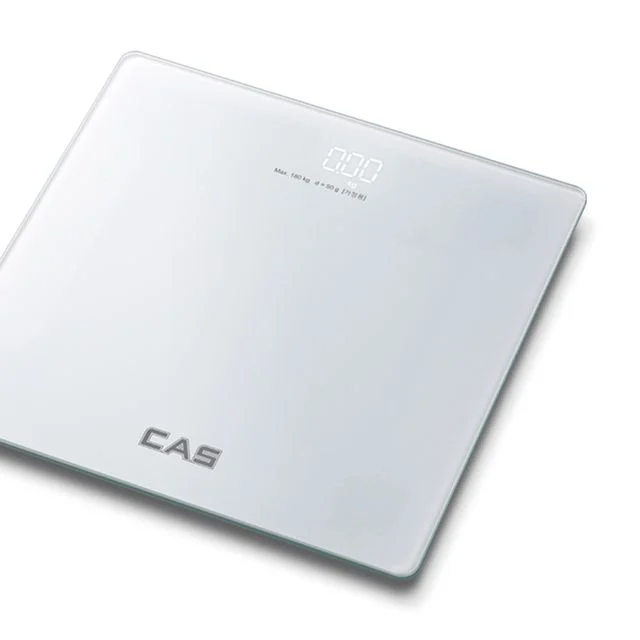 CAS 카스체중계 LED램프 디지털 체중계 H5 (화이트)