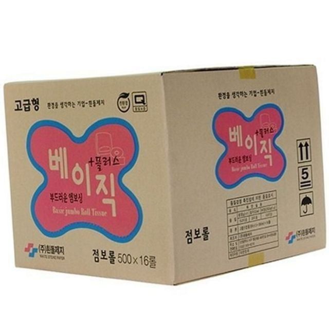 무형광 롤화장지 가정용 두루마리 휴지 30m