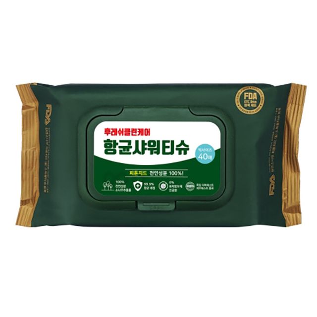 반려견 항균 샤워티슈 대용량 반려동물 물티슈
