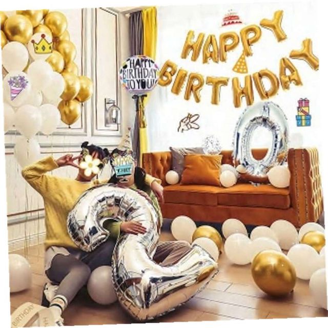 생일파티풍선장식 해피조이은박풍선축하이벤트생일파티풍선세트