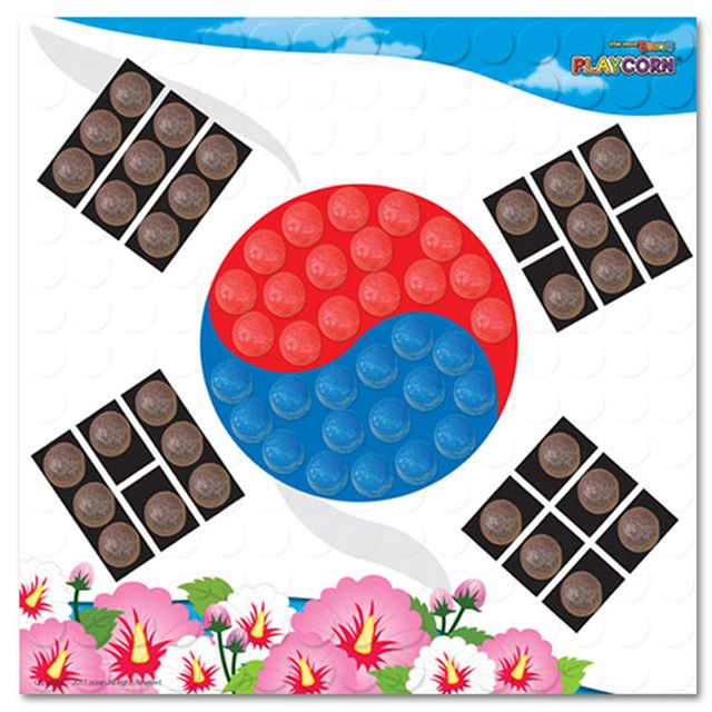 플레이콘 모자이크(태극기)